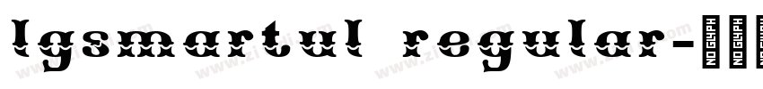 lgsmartul regular字体转换